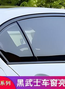 适用宝马三3系i3X1X5LIX3X6X7五5系IX1X3黑化车窗亮条
