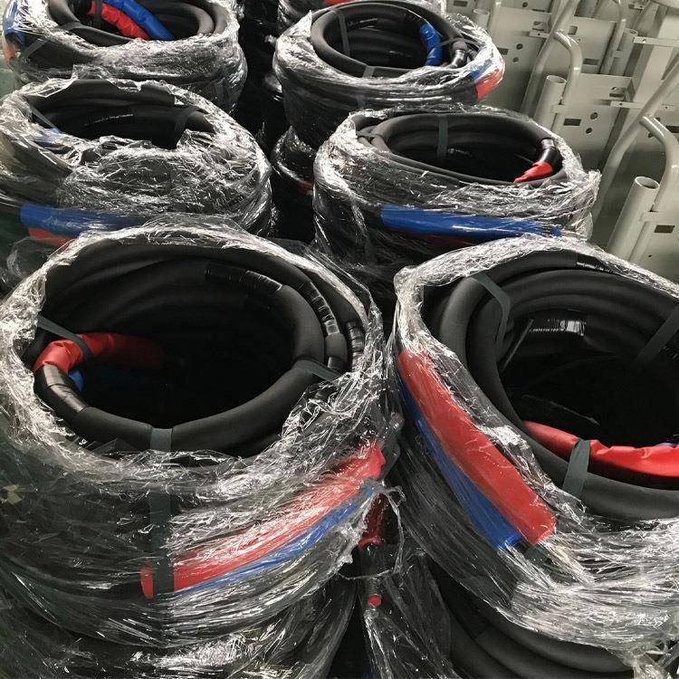 双组分聚脲气动喷涂机加热管保温隔热发泡料聚氨酯喷涂加热管