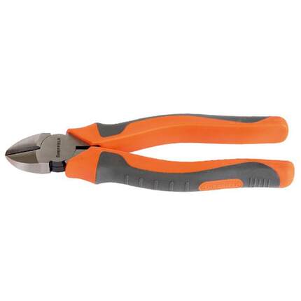 钢盾S043006专业日式斜嘴钳水口钳偏嘴钳5"斜口钳手动工具