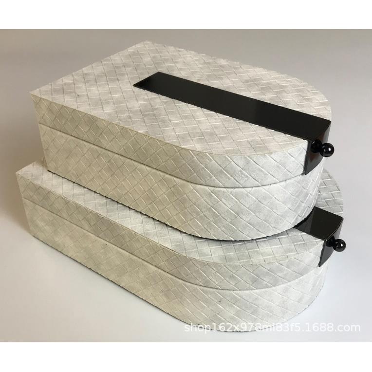 现代简约首饰盒收纳盒装饰摆件样板房售楼处书架卧室软装摆设