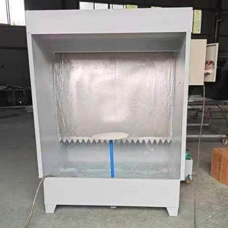 环保喷漆水帘柜喷漆台吸附漆雾除尘打磨抛光水帘柜净化水帘机
