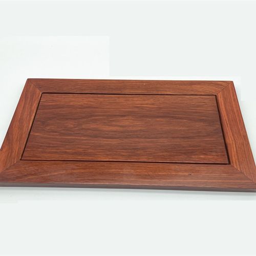 茶桌电磁炉空位盖板平板茶台中间烧水壶木板挡板茶盘内嵌入面板