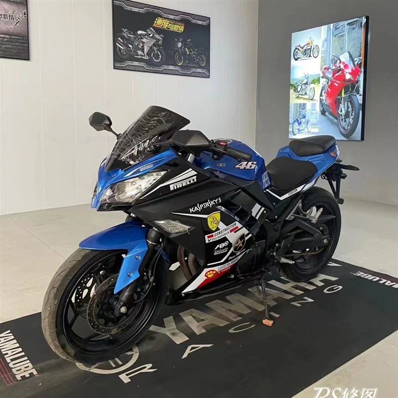 川崎小忍者地平线250cc/400双缸水冷重机车R3趴赛V6燃油摩托车