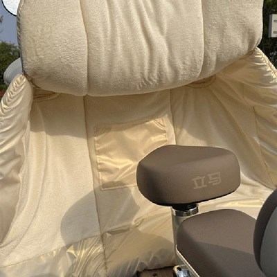 高颜值电动摩托车冬款挡风被加绒加厚防水小车电瓶车御寒被挡风罩