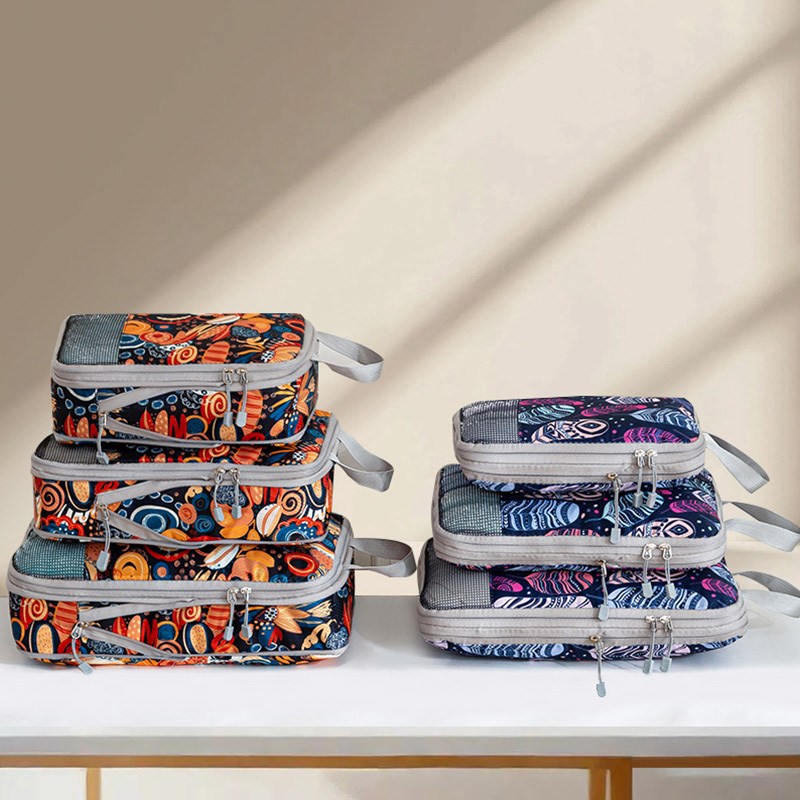 旅行收纳袋衣服压缩行李箱整理袋分装袋便携衣物内衣旅游出差袋子
