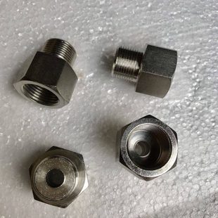 M22x1.5 外螺纹M22x1.5 材304 不锈钢内外丝接头 内螺纹G5