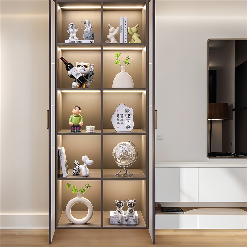 现代简约酒柜装饰摆饰电视柜x餐柜客厅软装家居装饰品轻奢高级感