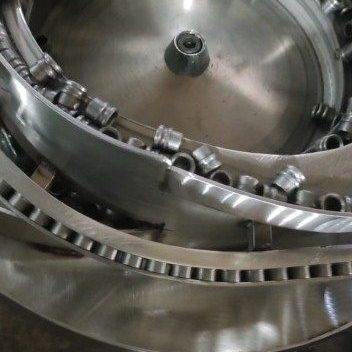 轴承圈振动盘 轴承圈自动排序送料 自动区分2头