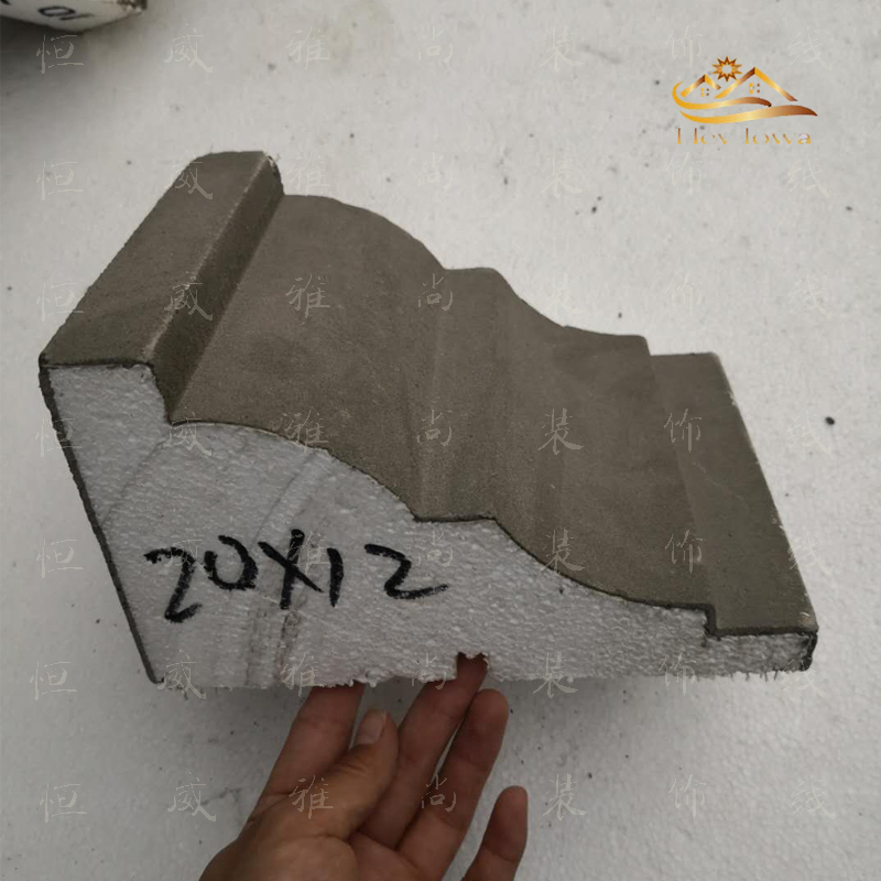 新款eps泡沫线条 别墅外墙窗套线 平板罗L马柱 爬墙柱泡沫欧式造