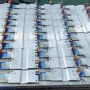 铜铝排软连接铝镍CCS集成母排新能源锂电PACK高分子扩散焊接样品