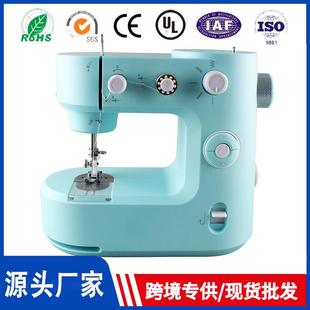 工厂新品 锁边多功能衣机 398跨境temu热销5线迹家用缝纫机便携式