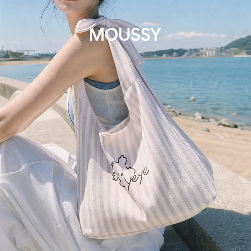 Moussy小狗单肩包2026新款可爱