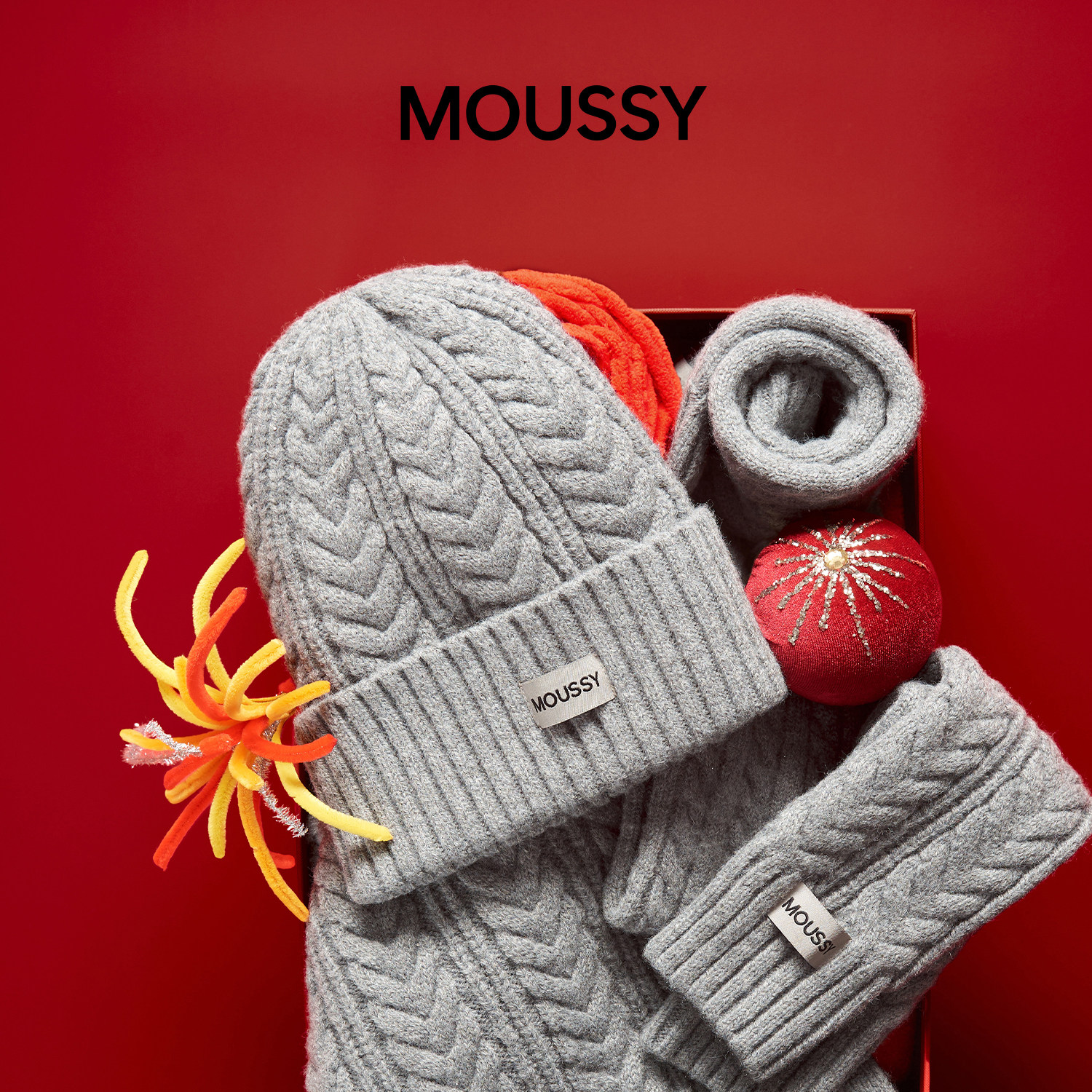 【新年礼物】MOUSSY针织绞花翻边冬天帽子保暖加厚冷帽大头围帽,箱包皮具/热销女包/男包,包袋配件,淘宝优惠券,粉丝福利购,淘宝优惠卷