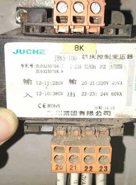 K-A24V220控制变压器变5V38 J,V0BA220V60机床0VV4010AV