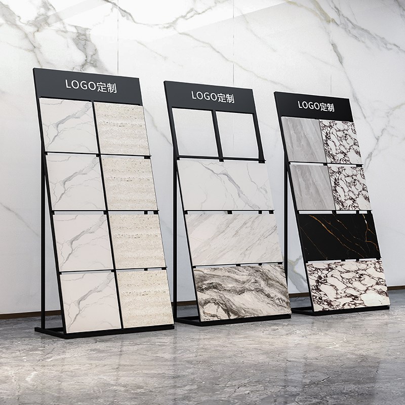 立式瓷砖b大理石样品展示架地砖墙砖陶瓷落地式色板木地板生态板