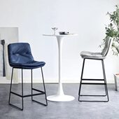 简约吧家用桌咖啡组合吧桌圆桌洽谈桌鸡尾酒高脚桌吧椅桌吧台桌