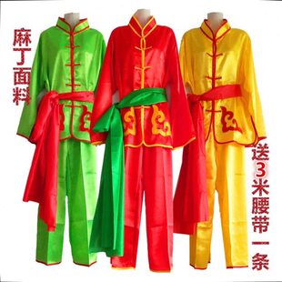 男队服锣鼓服舞秧歌服鼓舞子龙打新款狮舞蹈演出服秧歌扇服中老年