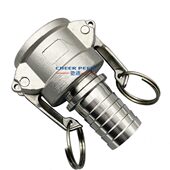 精品7快速接头不锈钢40插塔快宝标欧30C型EN1 442软管接头管夹式