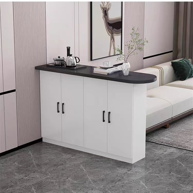 家庭小公寓酒吧桌厨房客r人餐厅隔断柜多功能入口酒吧柜餐具柜双