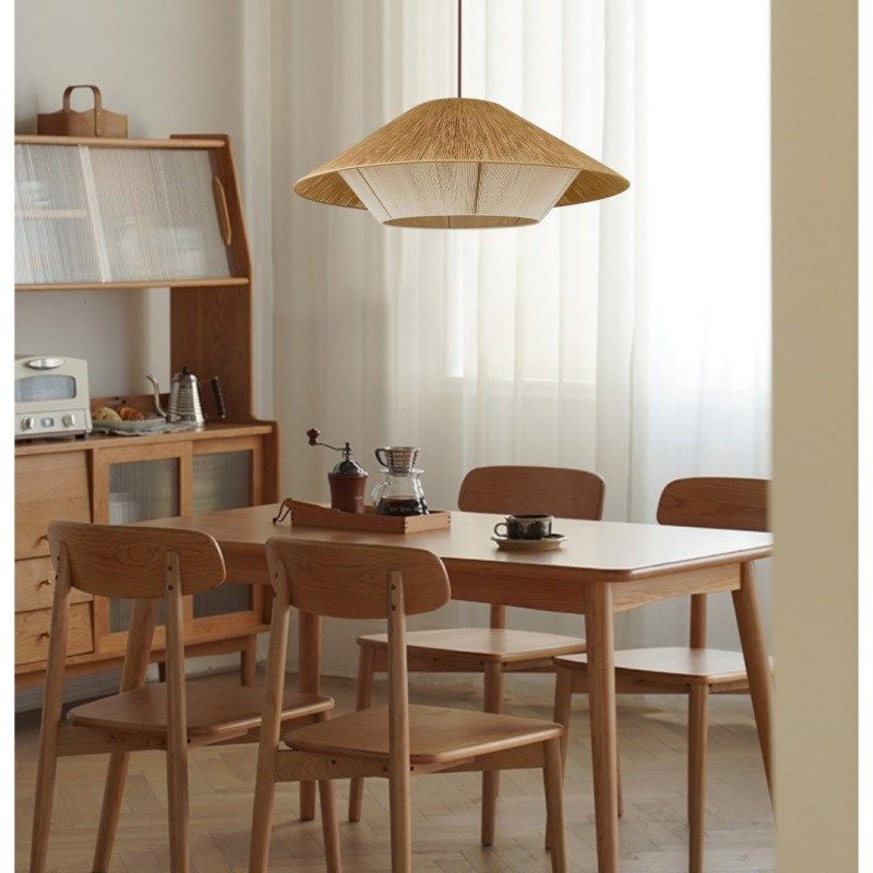 中式餐吊灯茶楼禅意竹麻绳灯田B园客厅饭店阳台日式榻榻米灯具,家装灯饰光源,客厅吊灯,淘宝优惠券,粉丝福利购,淘宝优惠卷
