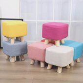 套罩加厚家用罩布小凳子专用 套时尚 套 科技布方凳矮凳纯色板凳