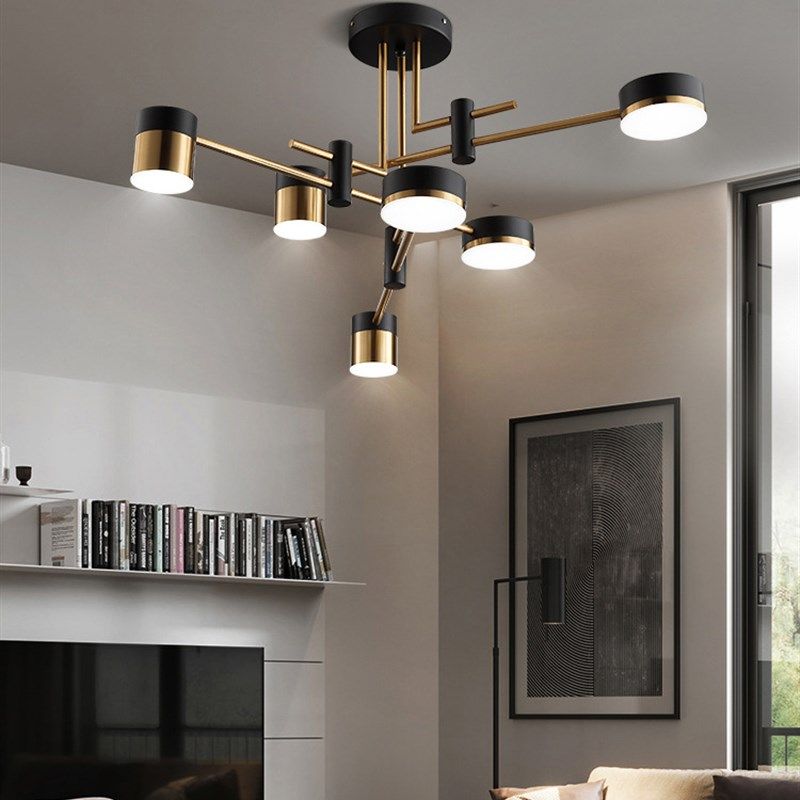 新款简约后现代吊灯客厅轻奢主卧室餐厅书房M北欧全屋灯具套餐组,家装灯饰光源,客厅吊灯,淘宝优惠券,粉丝福利购,淘宝优惠卷