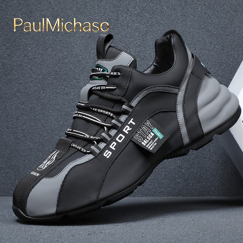 老爹鞋男士2025新款冬季加绒男鞋轻便软底跑步鞋运动休闲鞋子男款