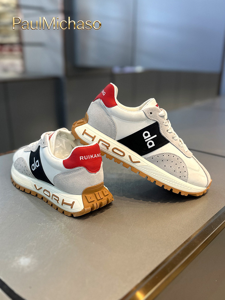 阿甘鞋男鞋2025新款春秋冬季男士老爹鞋厚底增高运动休闲鞋子男款