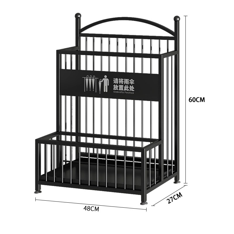 雨伞架收纳架酒店大堂教室售楼部B伞桶商用大容量雨伞沥水存放置