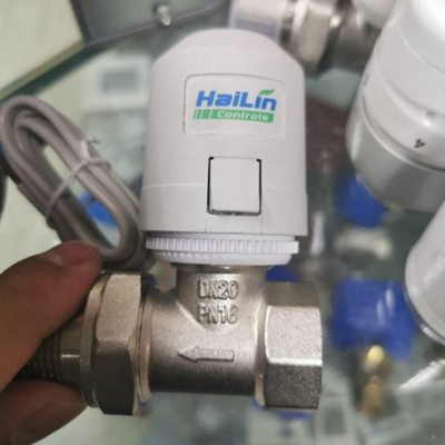 海林电热执行器T51V220NCNO 水地暖恒温阀驱动器分集水器控制器