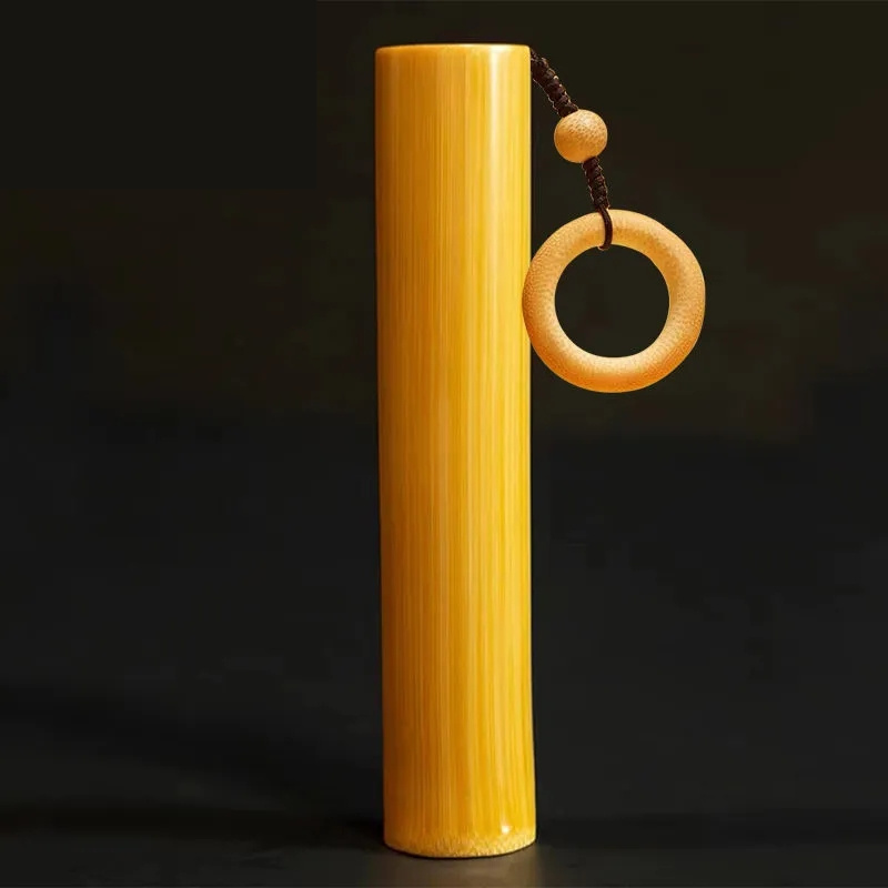 精款实心玉竹手把k件玉竹实心竹竹节文玩竹子手玩件男把玩盘玩竹