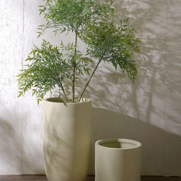 中式现代简约陶瓷花盆摆件客厅落地种树大缸酒店庭院样板间装饰品