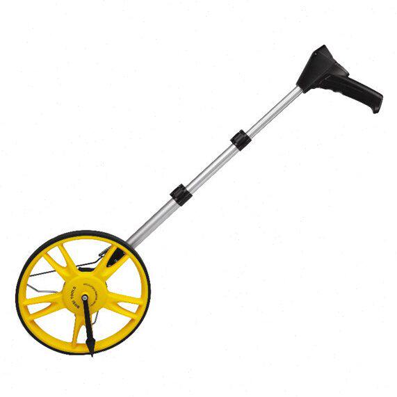 波斯测距轮手推滚轮式测距仪量路车器机械数显户外滚动推尺工程尺