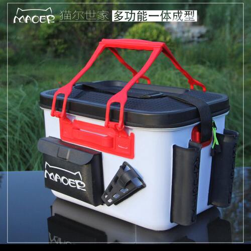 硬盖钓鱼桶eva一体成型活鱼桶多功能海钓箱路亚箱矶钓饵料桶箱