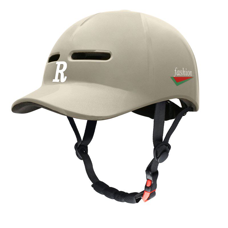 安全帽装备一体成型鸭舌帽休闲自行车骑行头盔滑板轮滑棒球电单车