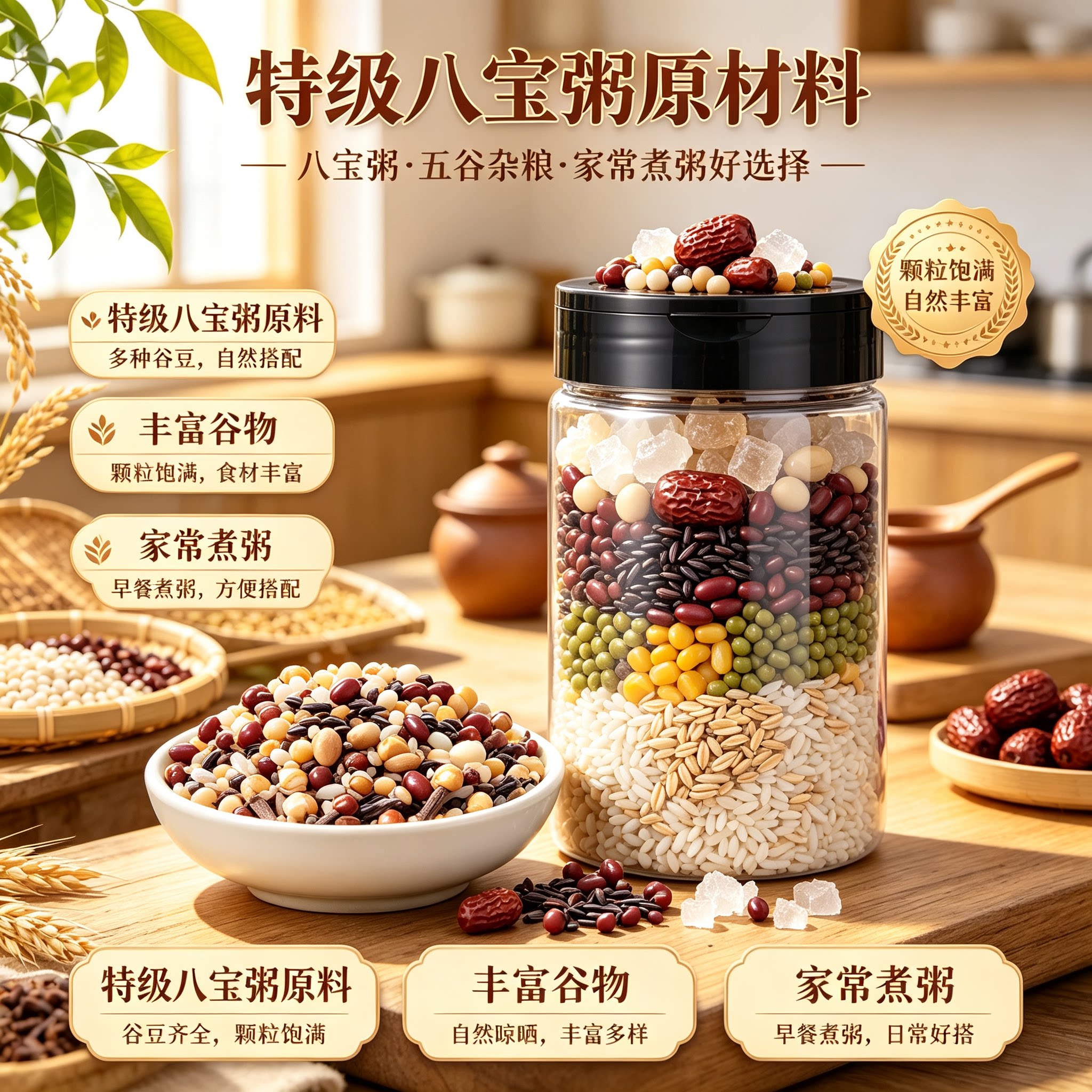 正宗特级八宝粥米五谷杂粮早餐