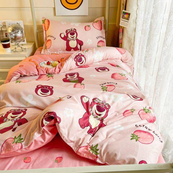 床上三件套学生宿舍套件上下铺被套被罩床单枕套寝室学校床上用品