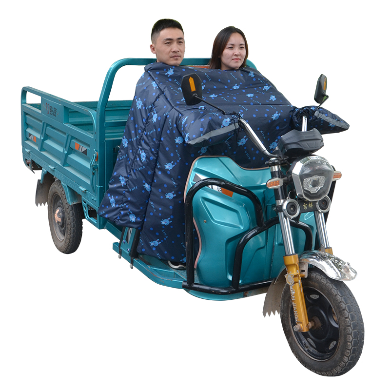 电动三轮车挡风被冬季加绒加厚加大防水冬天防风电瓶摩托车挡风罩