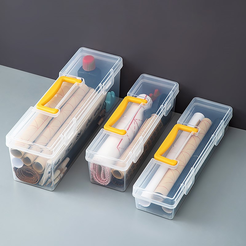 便携书法毛笔工具收纳盒马克笔毛笔笔筒大容量超大办公室桌面绘画