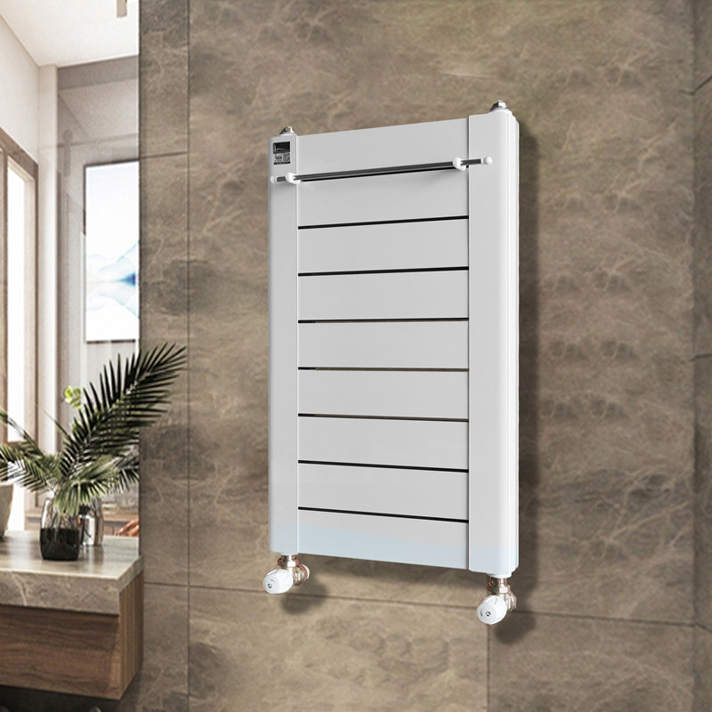 小背篓暖气片卫生间家用 铜铝复合散热器壁挂式 水暖散热片横式