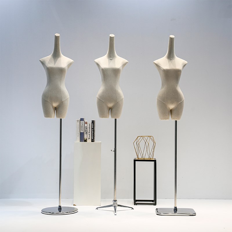 高档婚纱a模特  礼服模特  长脖子模特  亚麻布半身女模特  天鹅