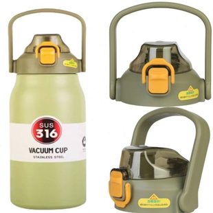 0L泽辉大容量杯盖10316不锈钢肚M大0水壶配件水杯盖子保温保温杯