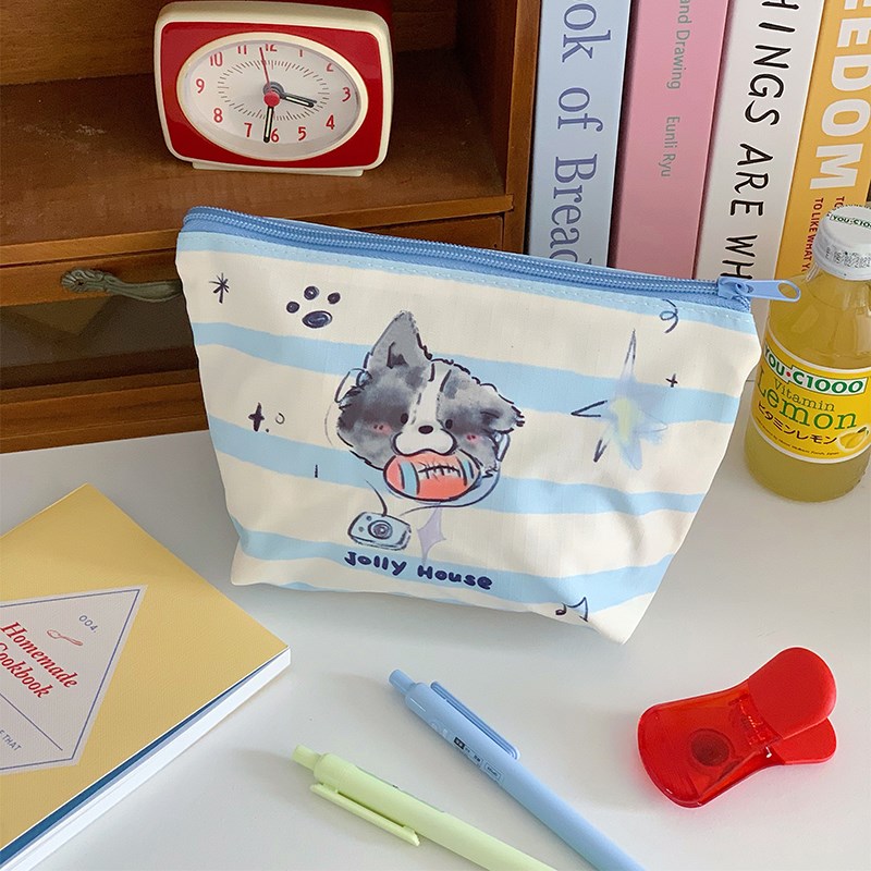 衣服旅行收纳袋可爱卡通小狗衣物整理包内衣分装出差行李箱收纳包