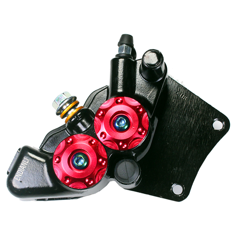 电动车碟刹下泵尚领迅鹰小龟电摩托车前后左右卡钳改装刹车制动泵