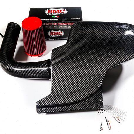 适配高尔夫7凌渡A3 1.4T 高7 RL改装进气套件 冬菇头碳纤维风箱