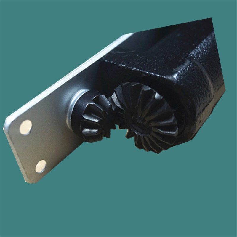 凸轮隐藏式铸铁缸体闭门器无阻碍通道双开门停定位高档暗藏式闭门