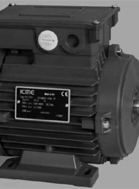 现货意大利ICME电机T63A4 u0.12KW B3/B5/B14 三相异步刹车电机