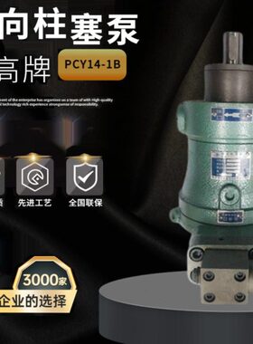 1Y轴向柱塞泵启25上海PC014高压恒压自变10高016/36油泵量/B/-/10
