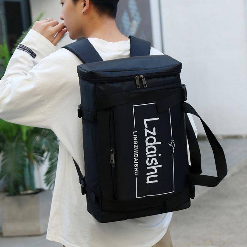 钓鱼背包男防水双肩m垂钓鱼包工具包渔具包鱼具用品帆布多功能好