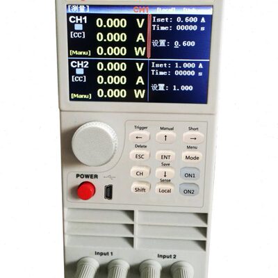 L屏显示612.4DC辰直A电子负载/00614DC鼎/LL彩 6420流DC可编程8寸